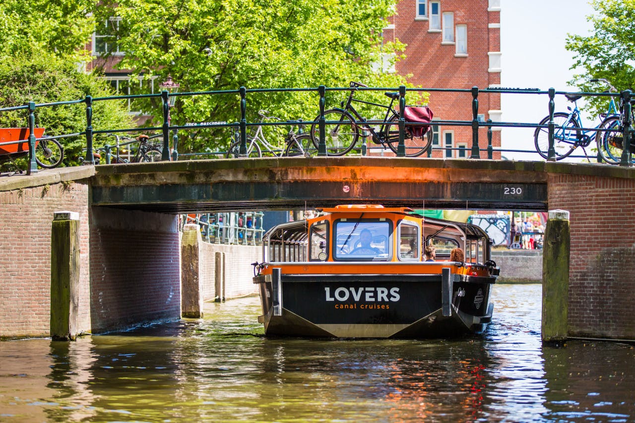 Amsterdam Semi-Open Boat Canal Cruise Ticket Thrillark