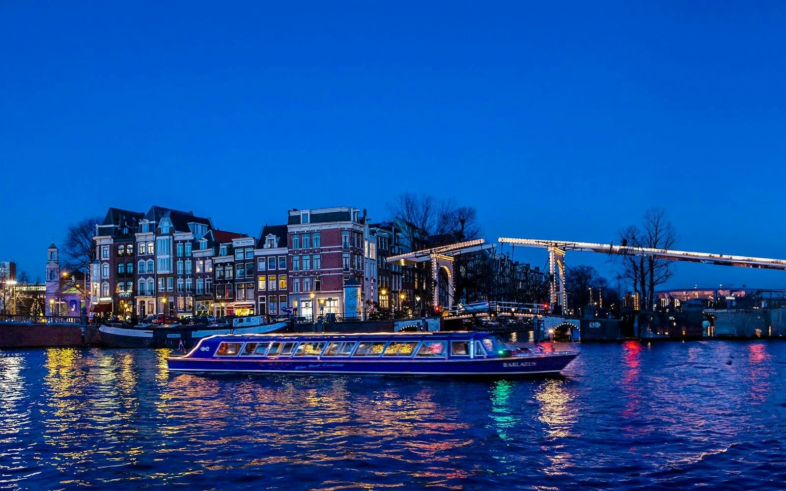 Amsterdam Semi-Open Boat Canal Cruise Ticket Price