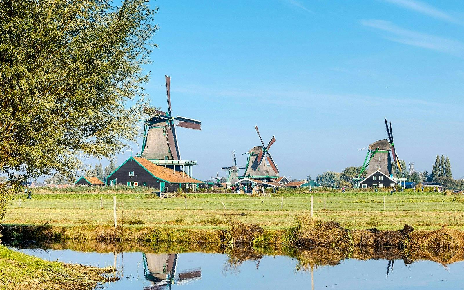Zaanse Schans Windmill Village Tour with Transfers Ticket