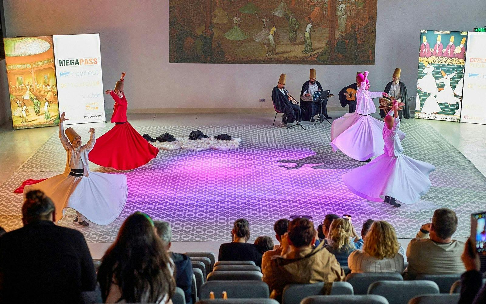 Istanbul Hodjapasha Whirling Dervishes Show & Exhibition Ticket 