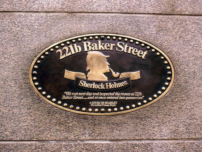 Sherlock Holmes Walking Tour
