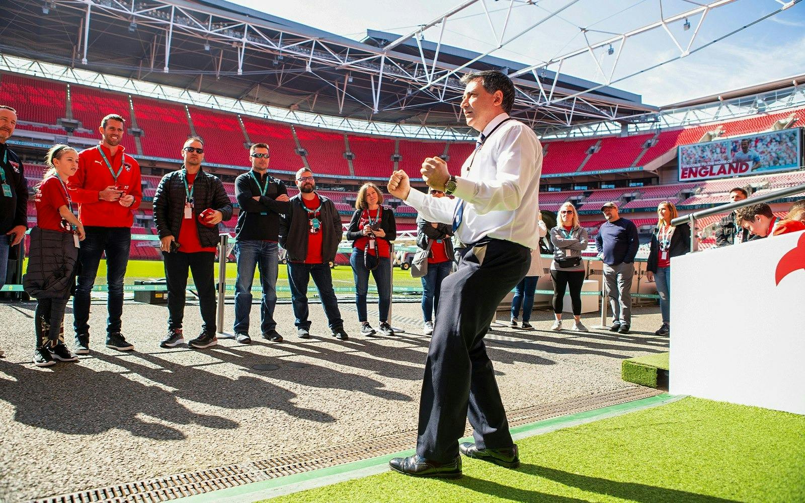 Wembley Stadium Tour Location