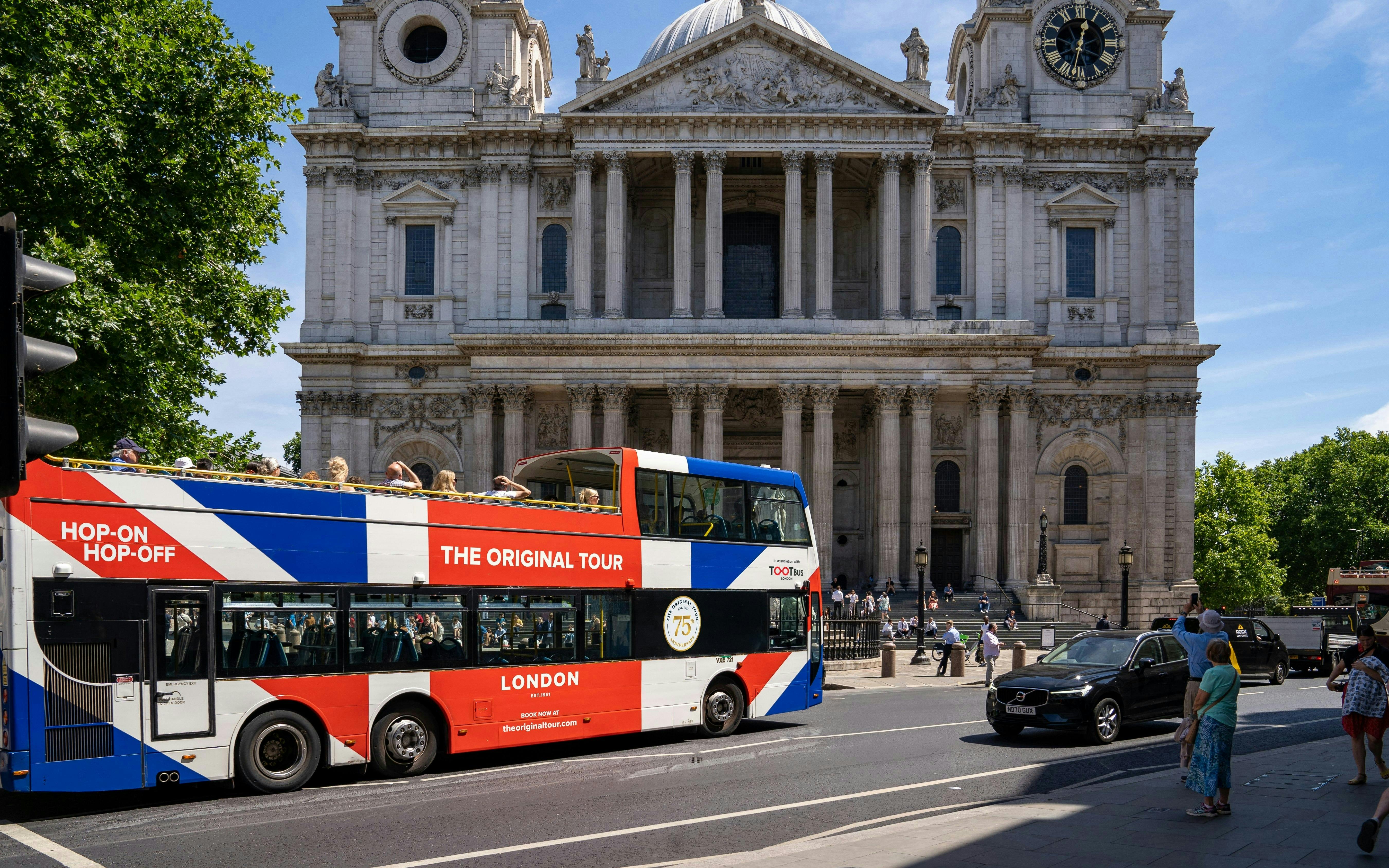 London Hop-on Hop-off Bus Tour Ticket 