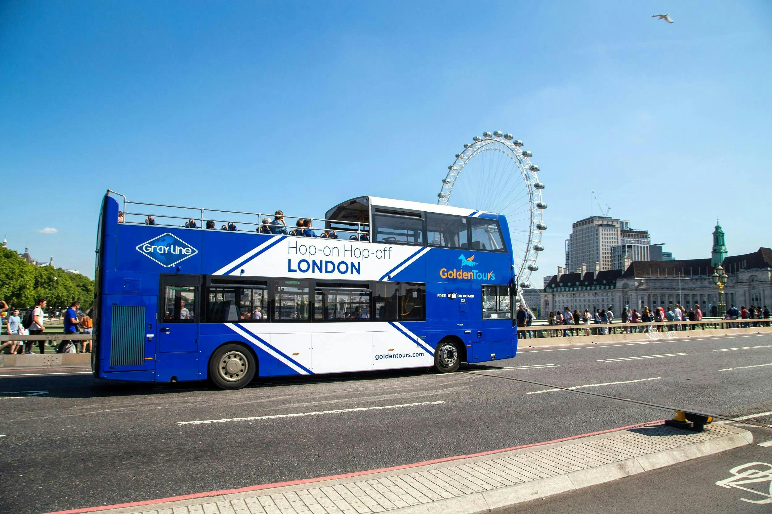 London Hop-on Hop-off Bus Tour Ticket 