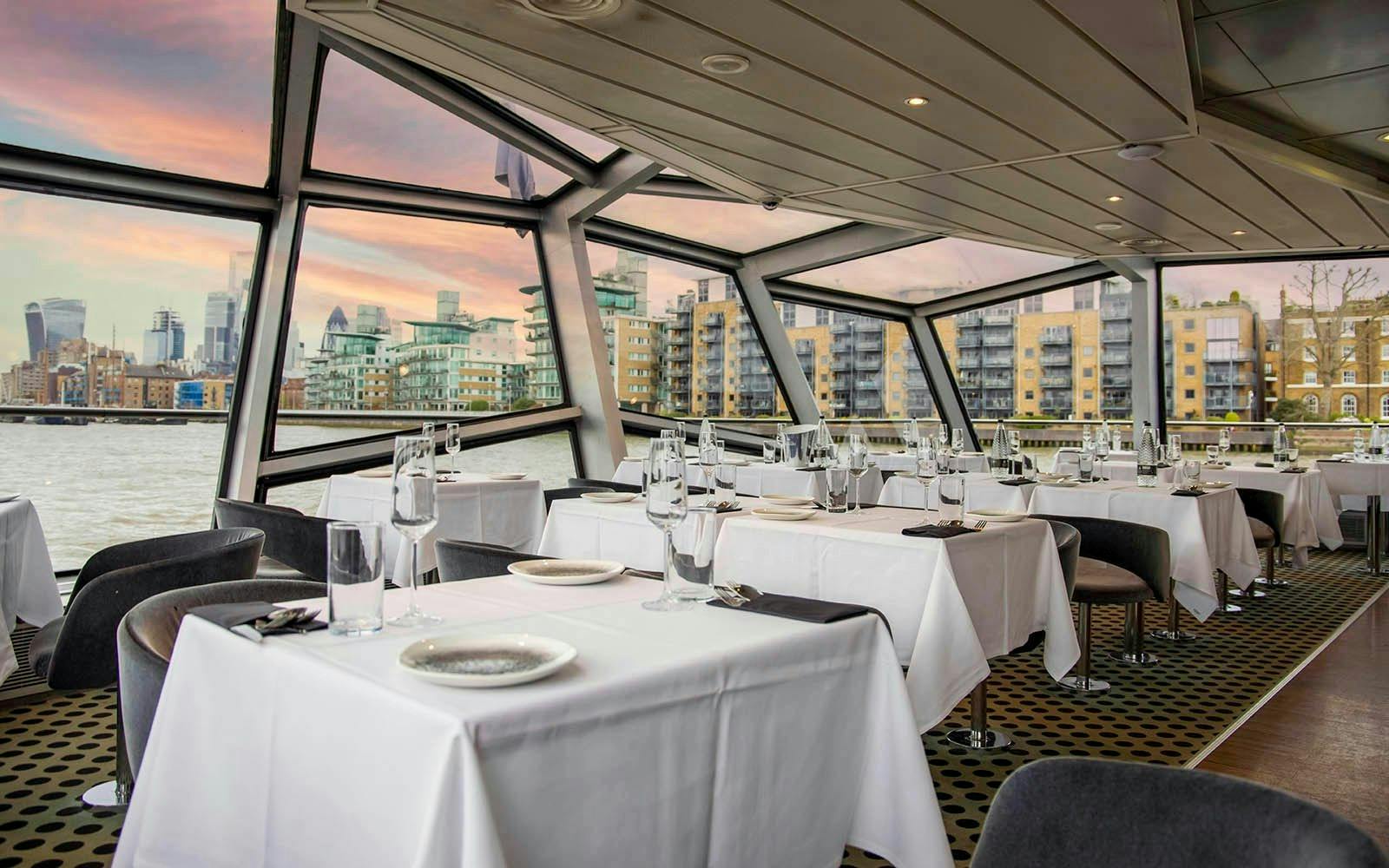 London Dinner Cruise on the River Thames 