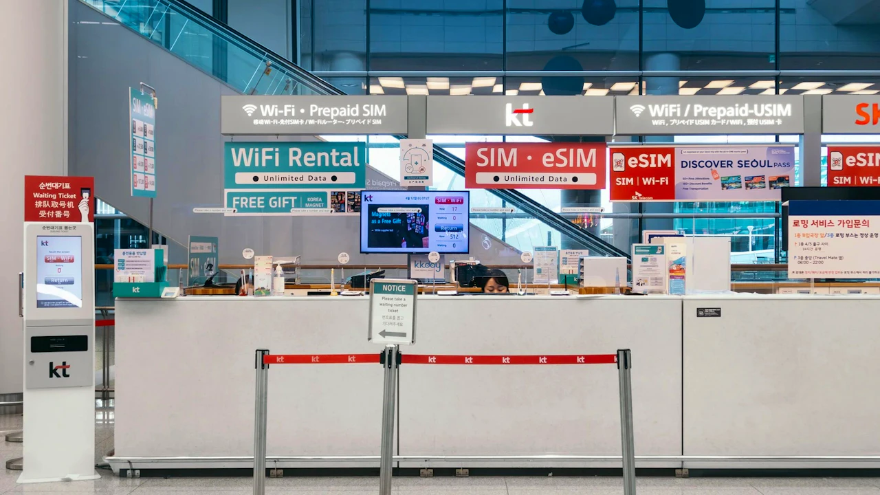 South Korea 4G WiFi Rental (Airport Pickup) Price