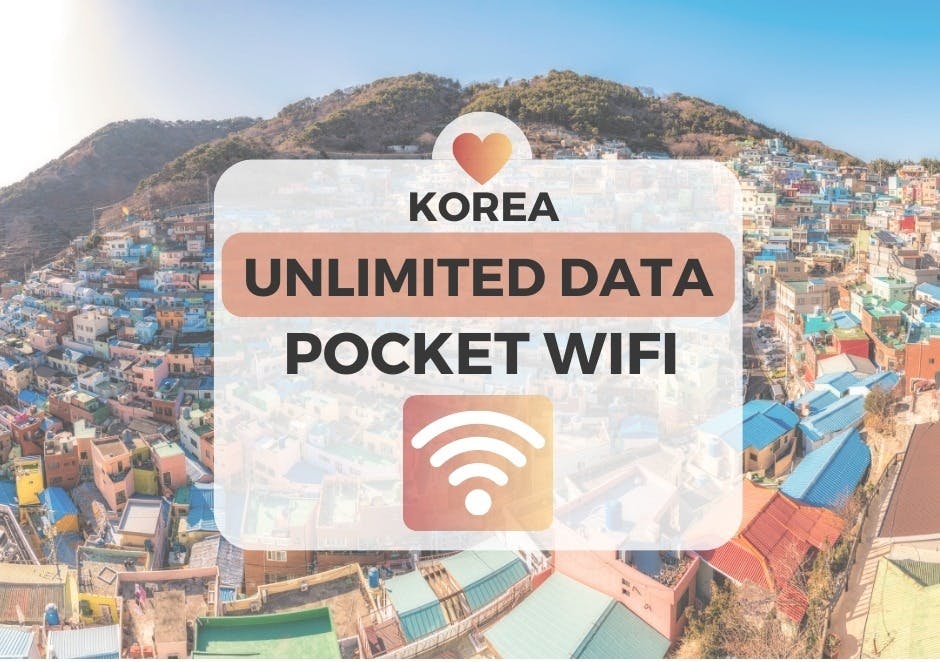 South Korea 4G WiFi Rental (Airport Pickup)