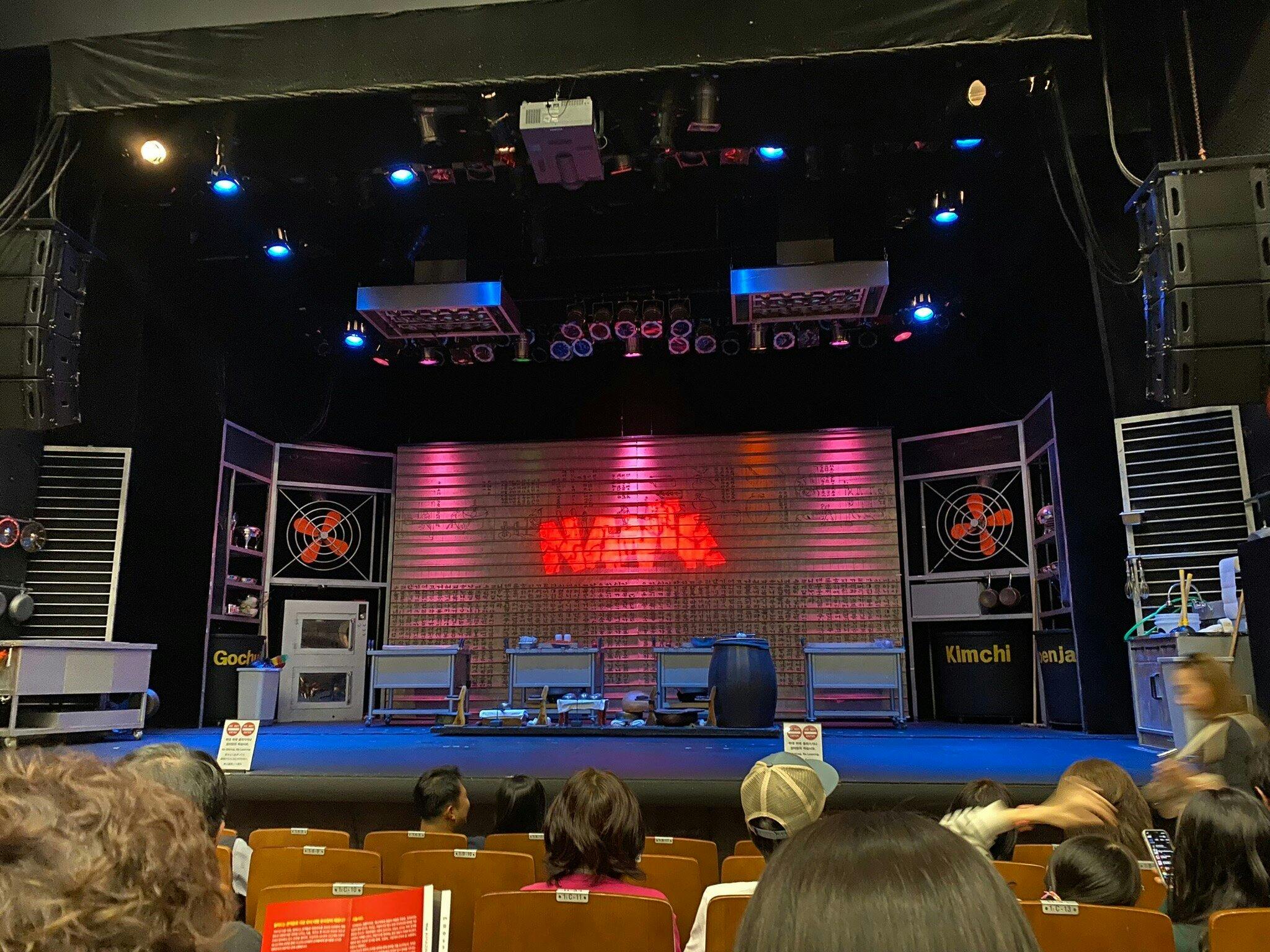 Hongdae Nanta Musical Show Ticket Category