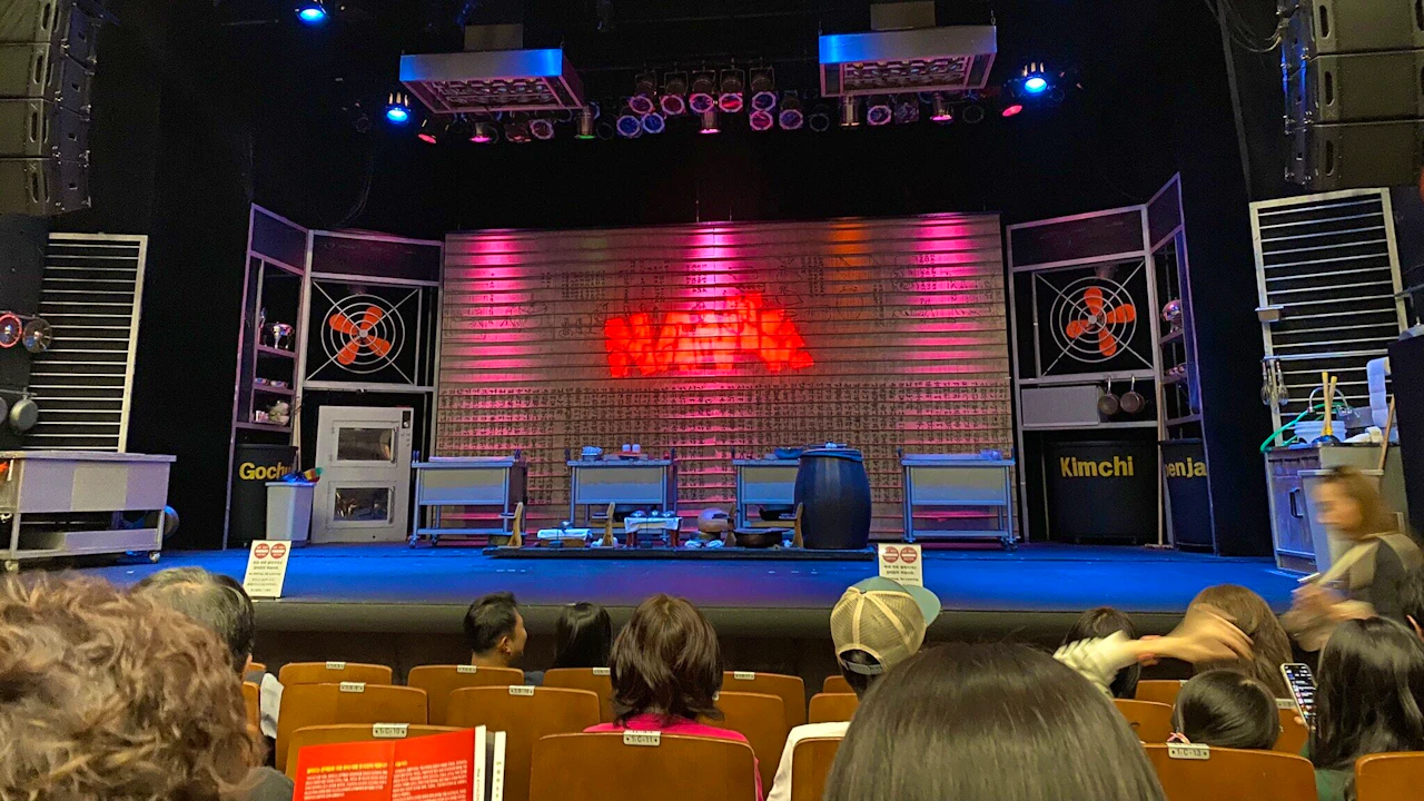 Hongdae Nanta Musical Show Ticket Category