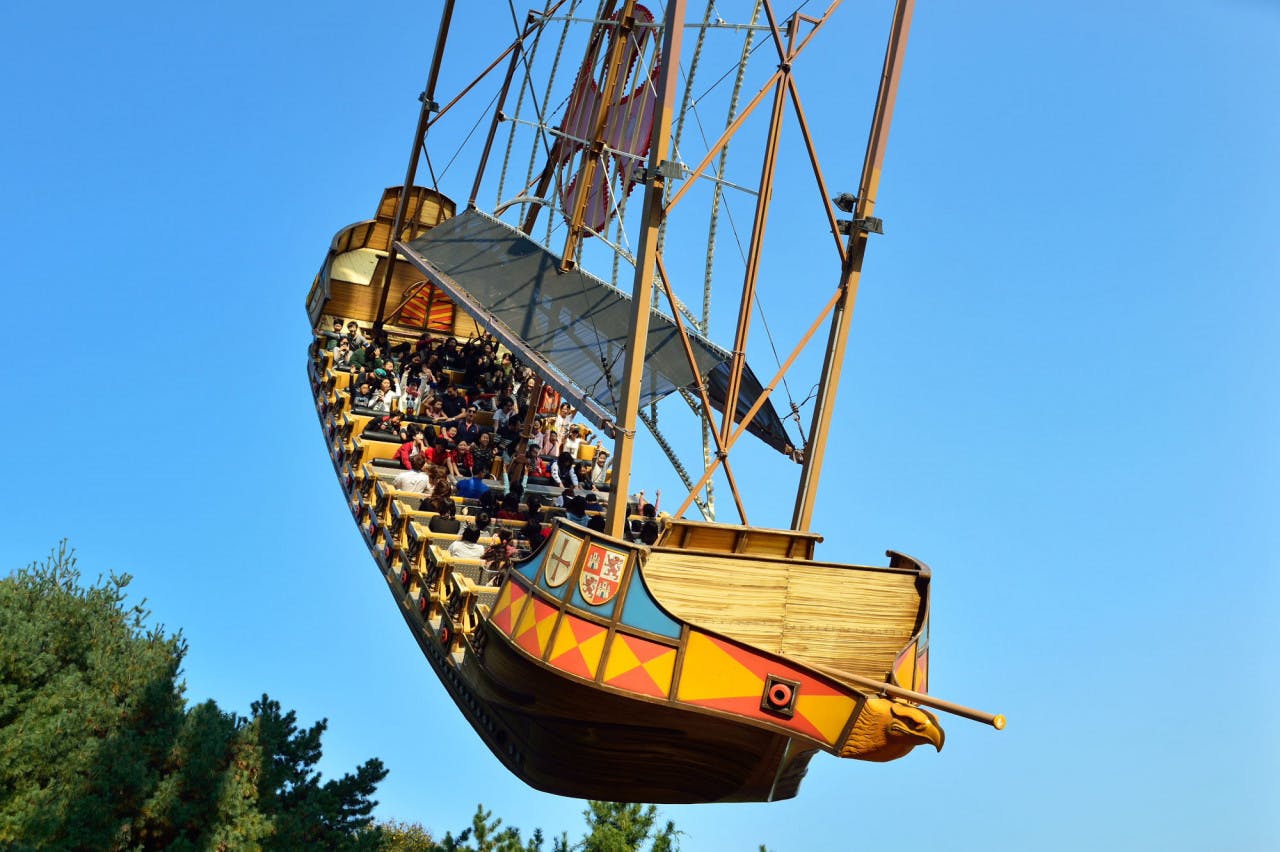 Everland Theme Park with Round Trip Transfers from Seoul 