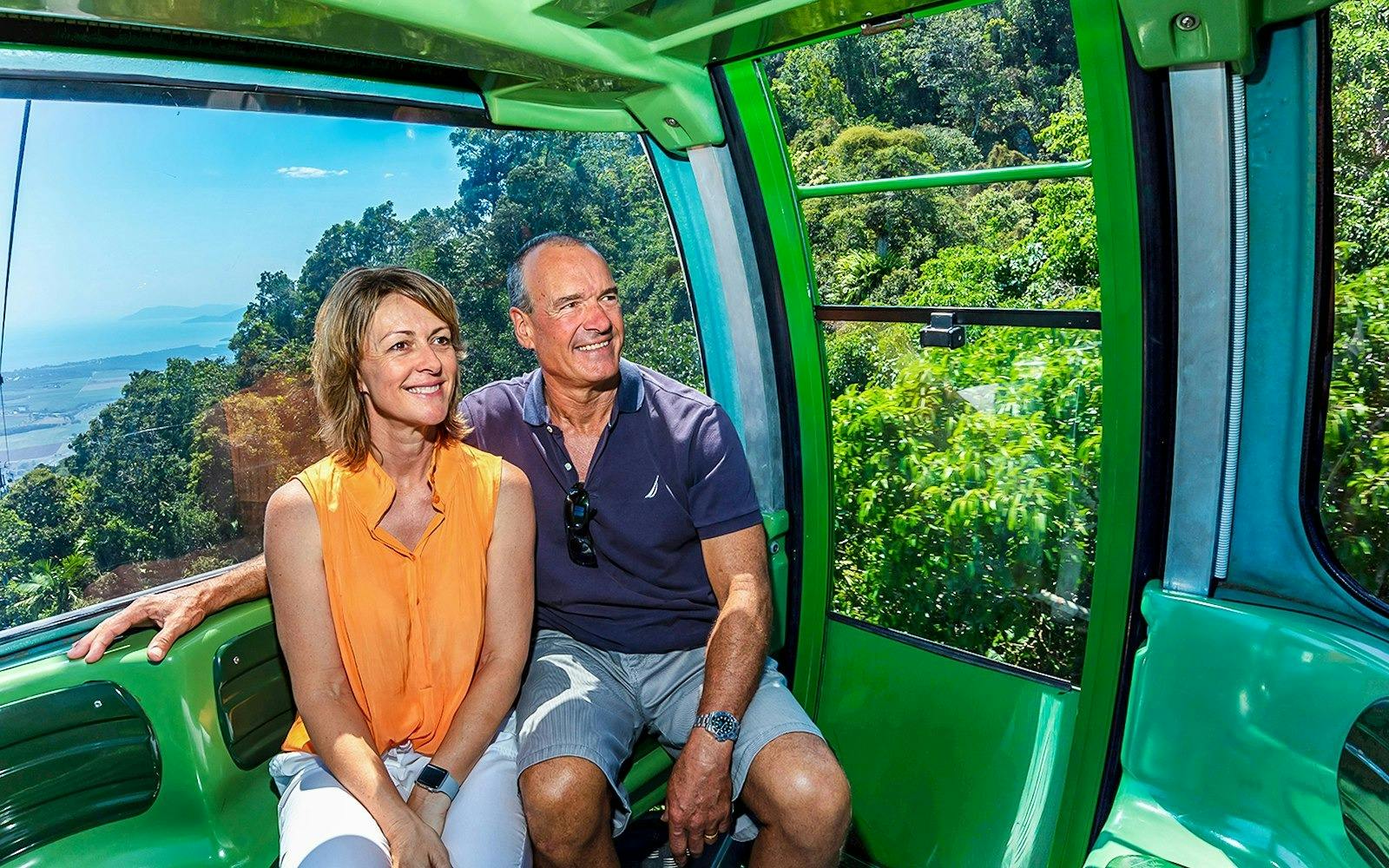Skyrail Cableway & Kuranda Scenic Train with Hostel Transfer Location