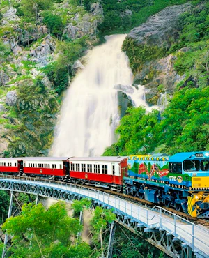 Skyrail Cableway & Kuranda Scenic Train with Hostel Transfer