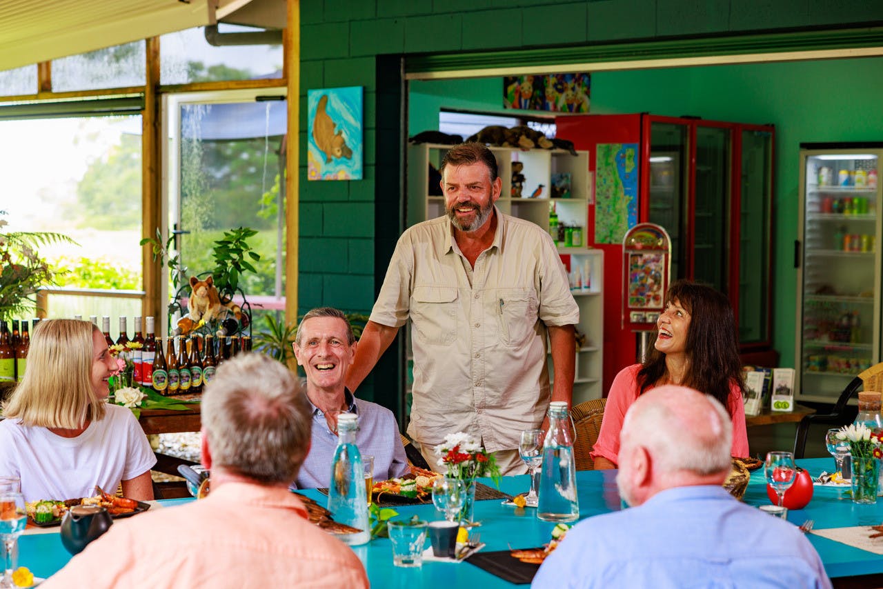 Cairns: Australian Outback Food and Wine Tasting Tour & Northern Beaches Location