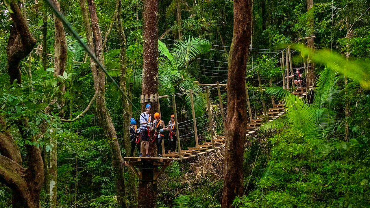 Kuranda Tour with Skyrail Cableway, Scenic Railway, Rainforestation & Butterfly Sanctuary Location
