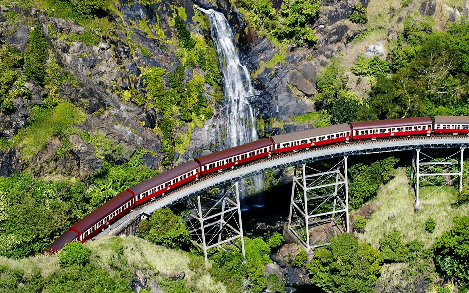 Kuranda Tour with Skyrail Cableway, Scenic Railway, Rainforestation & Butterfly Sanctuary Ticket