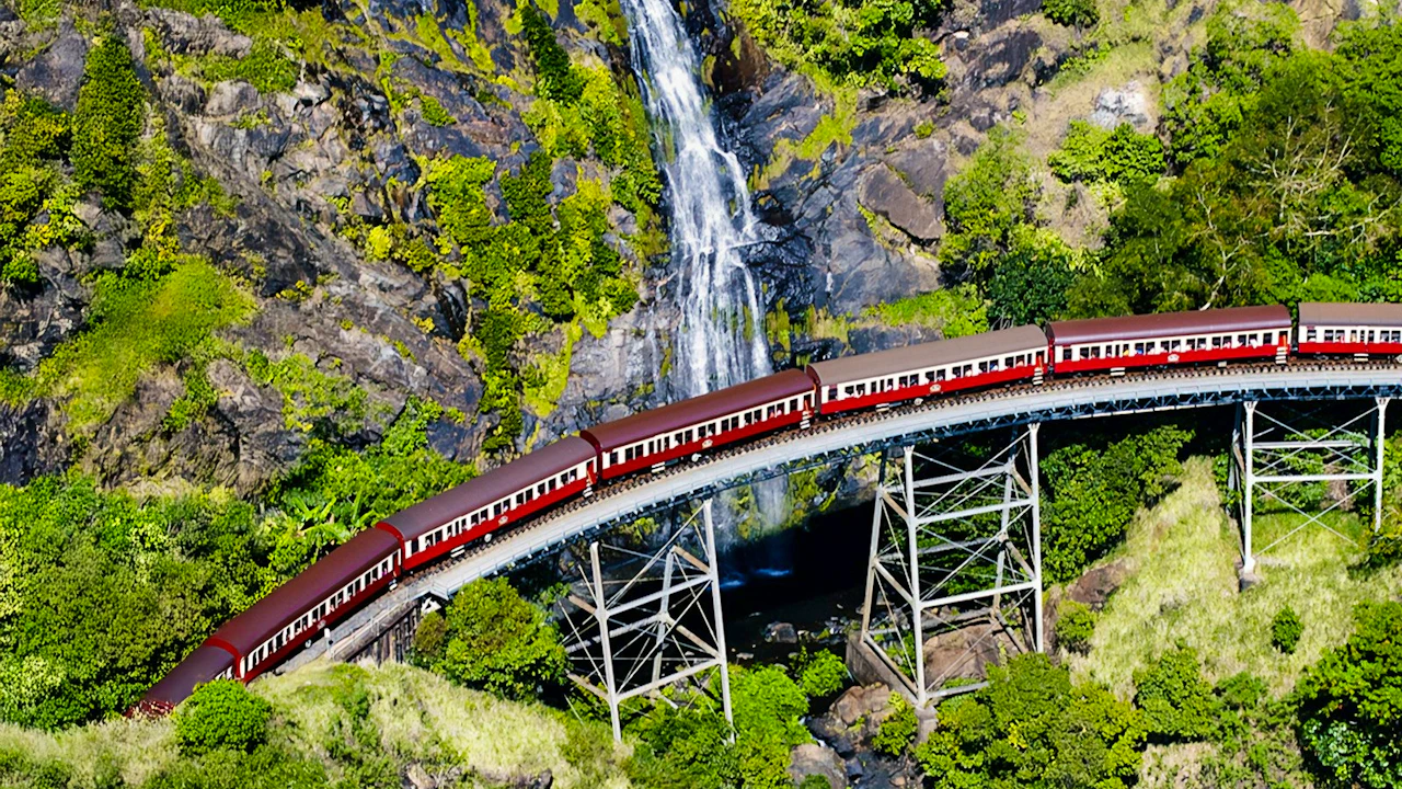 Kuranda Tour with Skyrail Cableway, Scenic Railway, Rainforestation & Butterfly Sanctuary Ticket