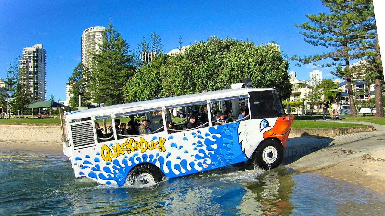 Aquaduck Gold Coast City and River Tour