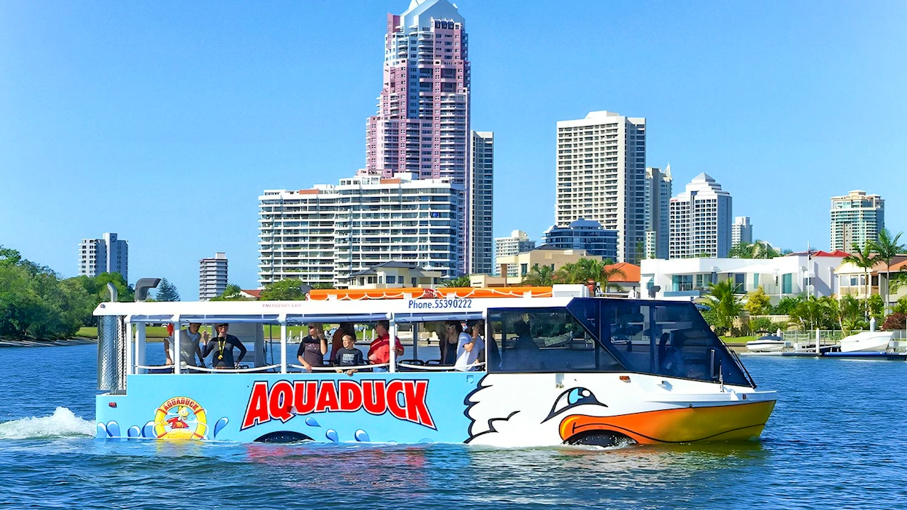 Aquaduck Gold Coast City and River Tour Ticket