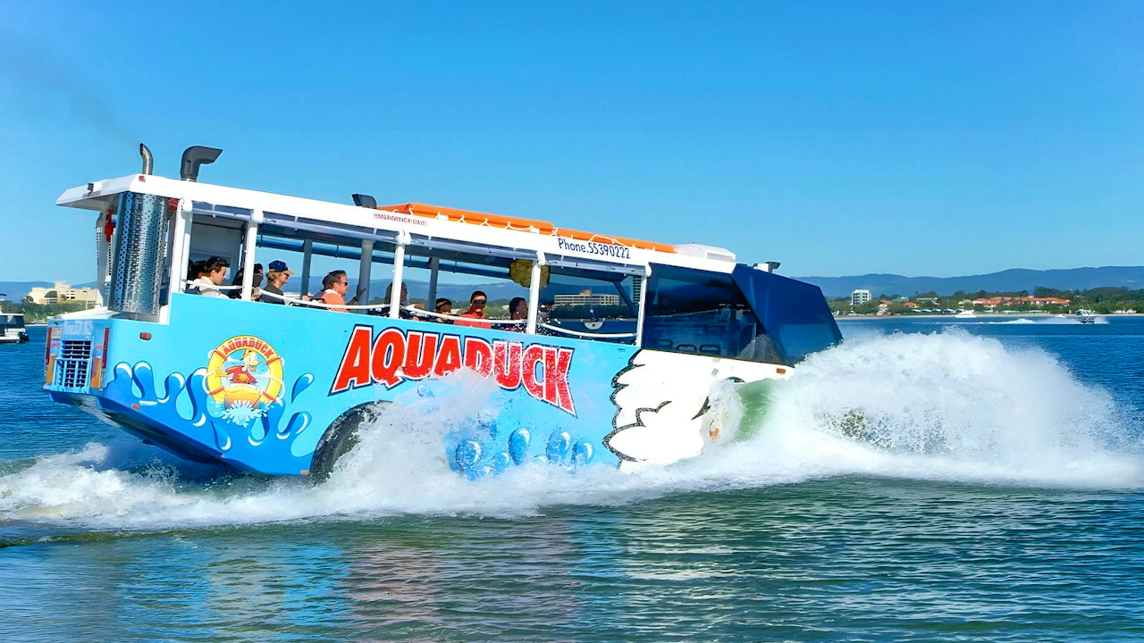 Aquaduck Gold Coast City and River Tour Location