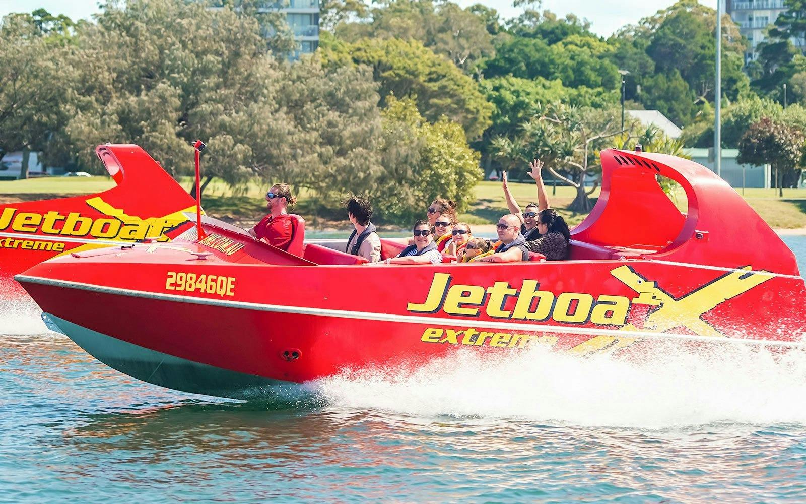 Gold Coast Jet Boat Ride from Surfers Paradise Location