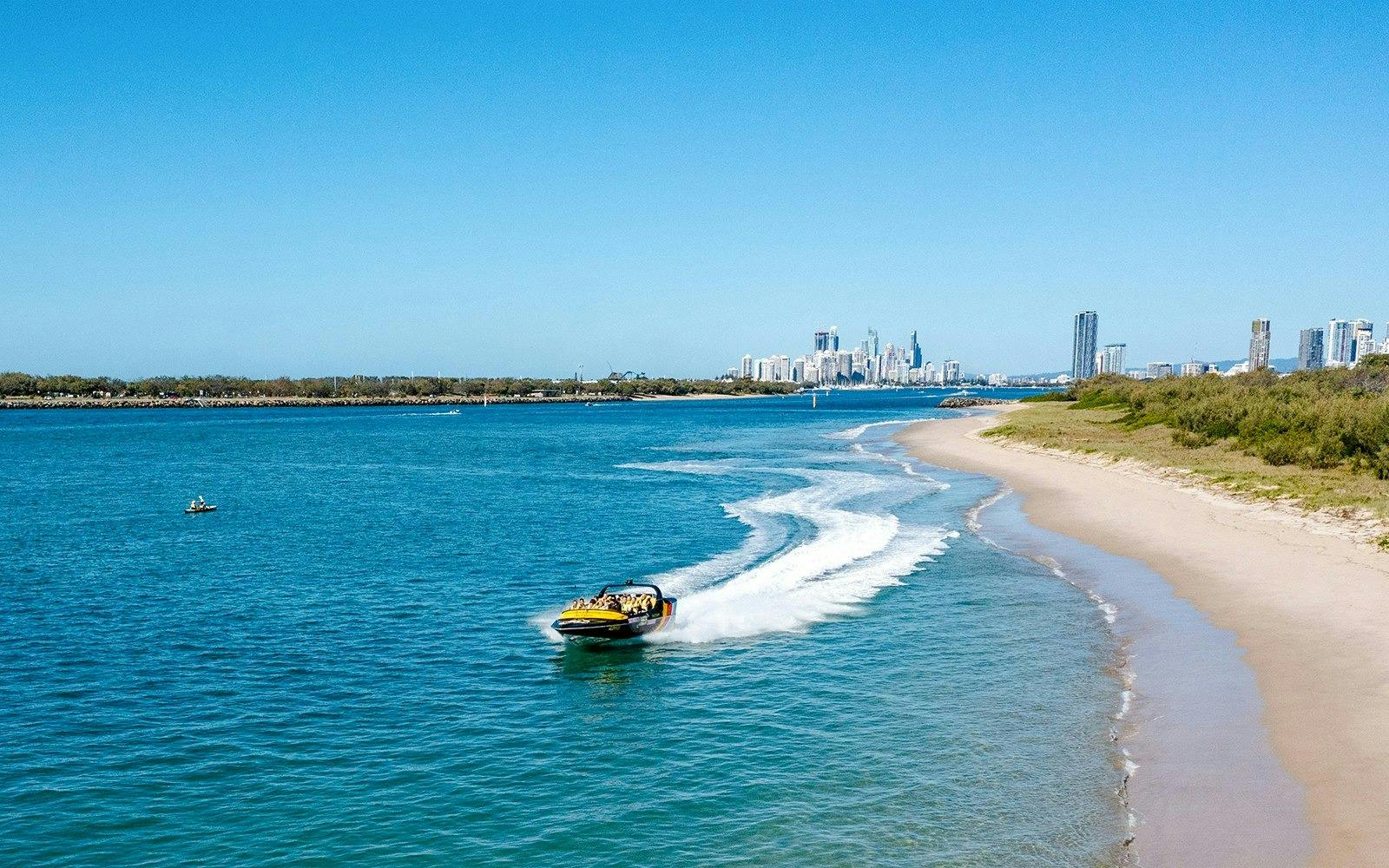 Gold Coast Jet Boat Ride from Surfers Paradise 