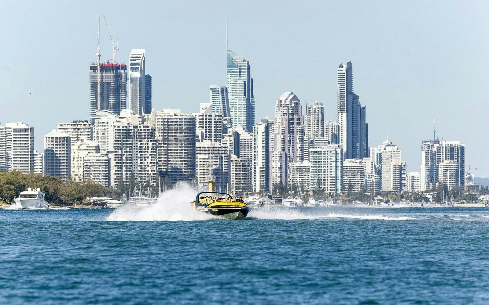 Gold Coast Jet Boat Ride from Surfers Paradise 
