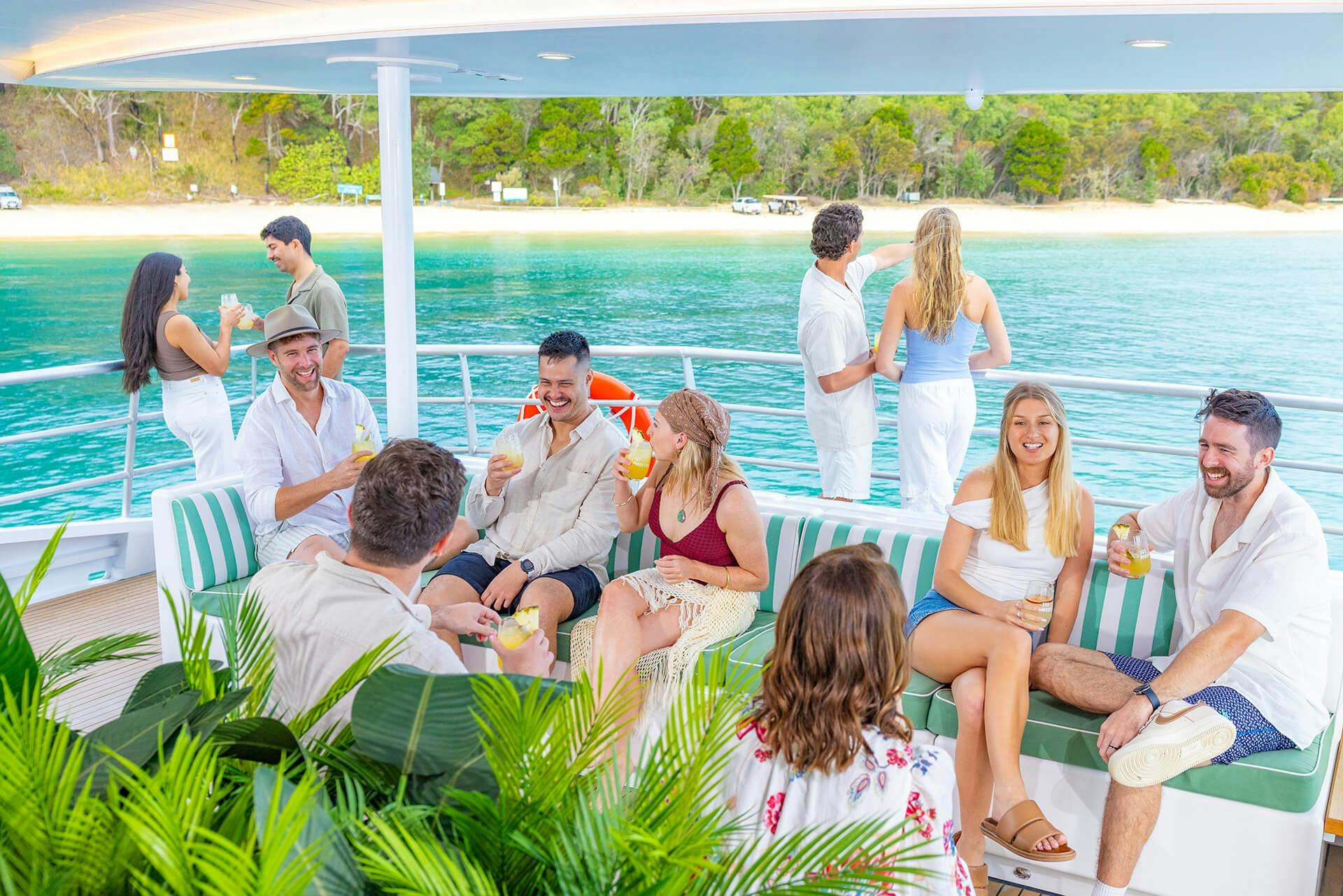 Tangalooma Wrecks & Dolphin Cruise with Transfer 