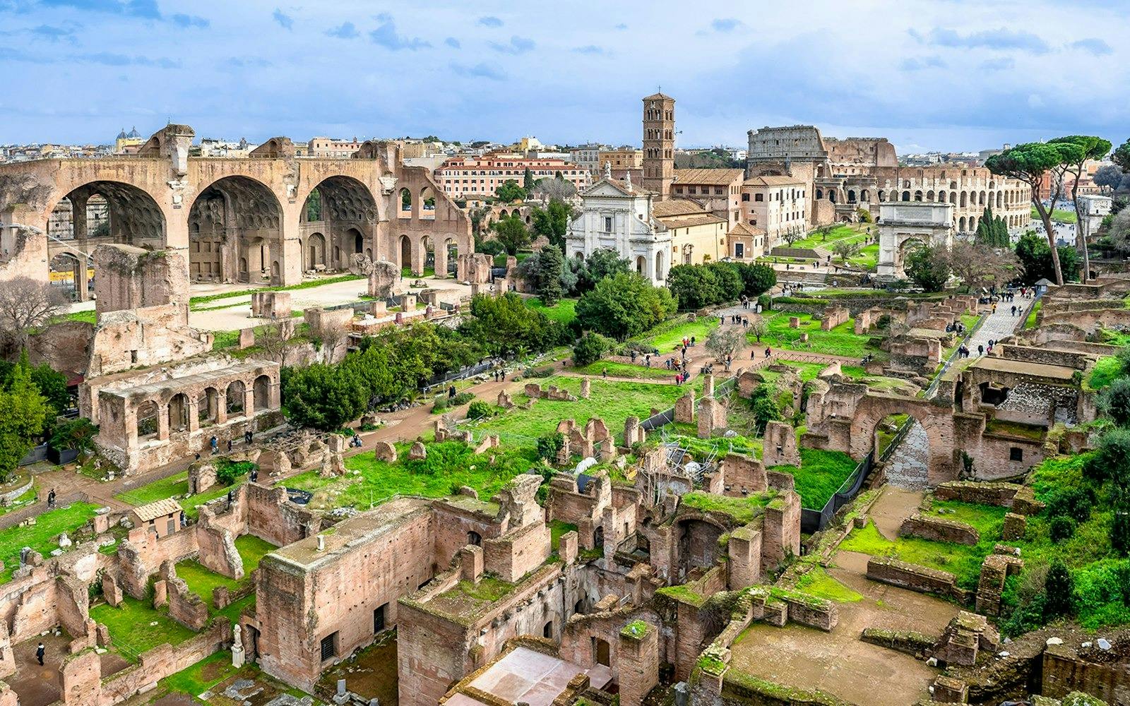 Colosseum, Roman Forum, and Palatine Hill Ticket Ticket