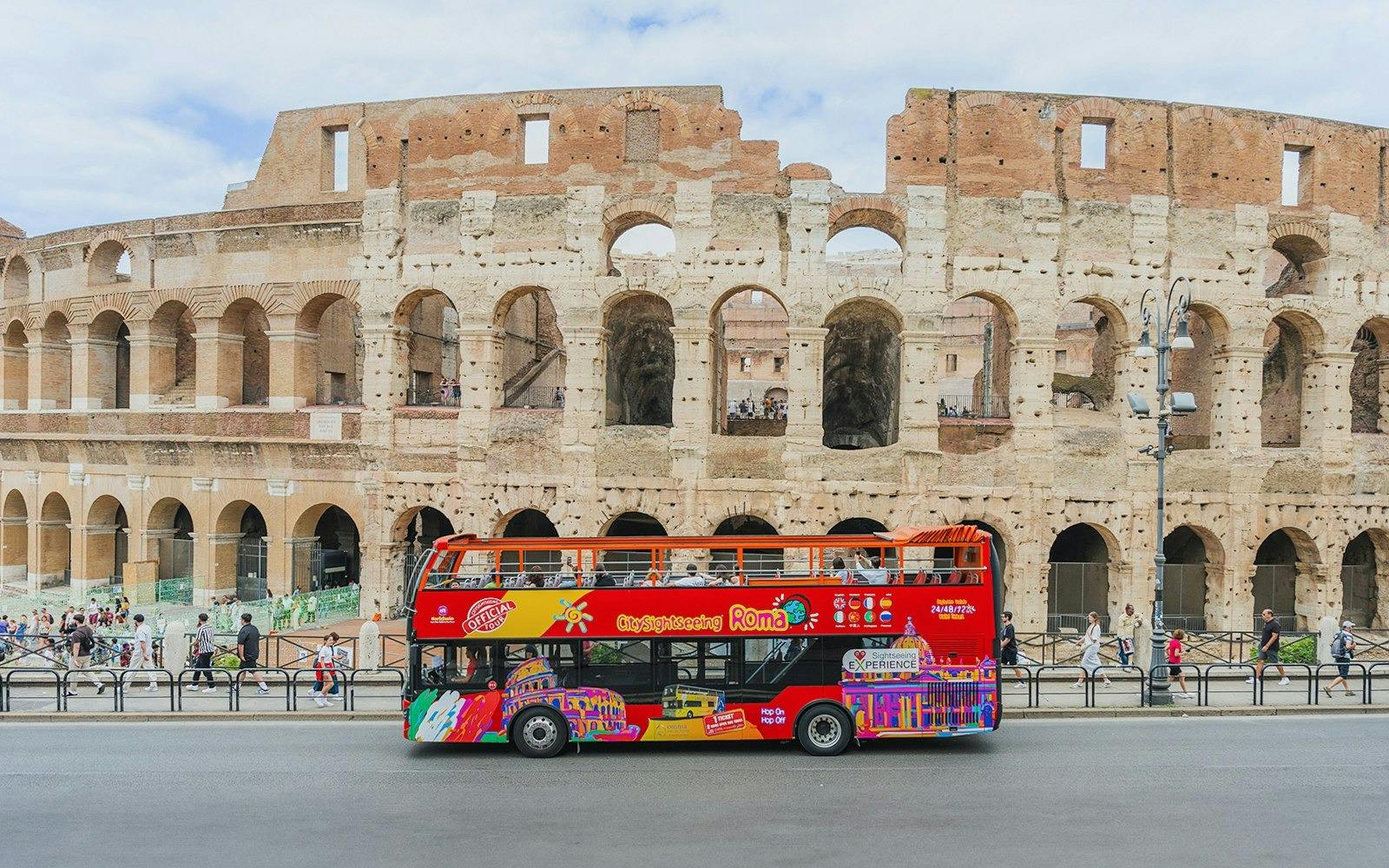 City Sightseeing Rome Hop-on Hop-off Bus Tour