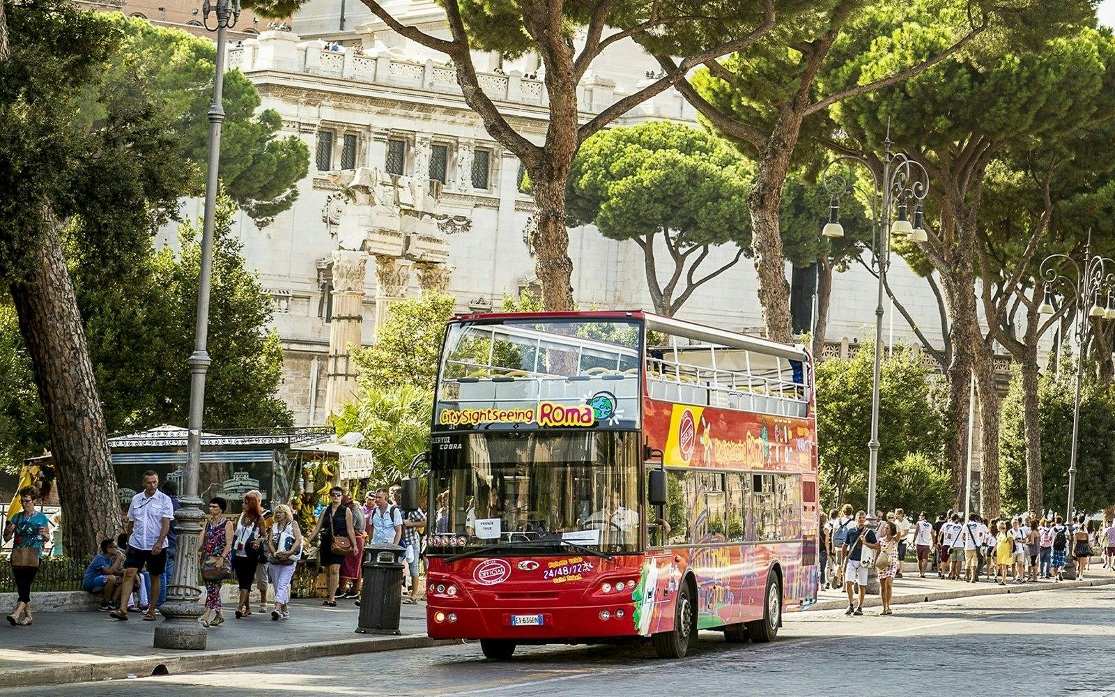 City Sightseeing Rome Hop-on Hop-off Bus Tour Discount
