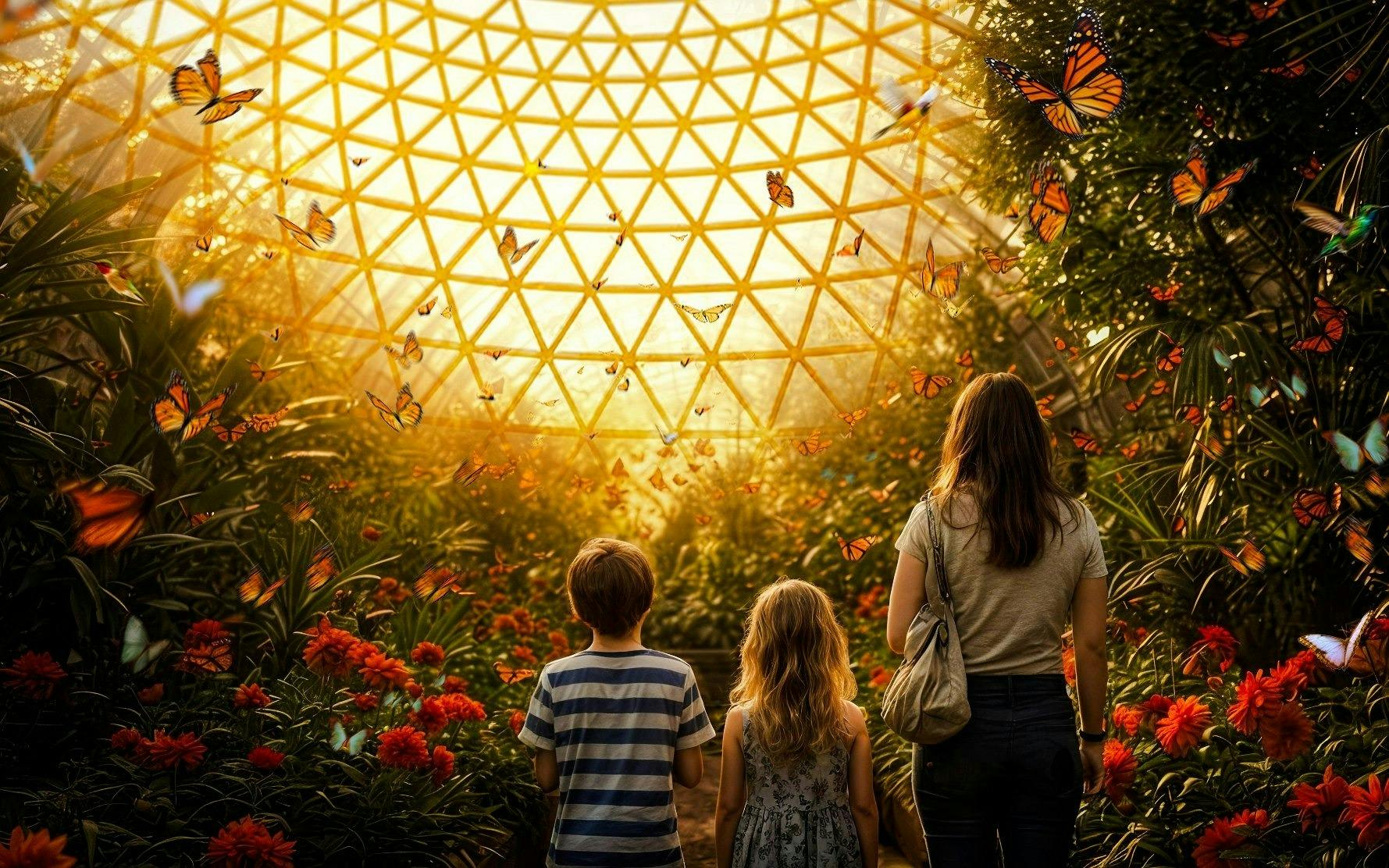 COMBO: The National Aquarium & Butterfly Gardens Abu Dhabi Ticket 