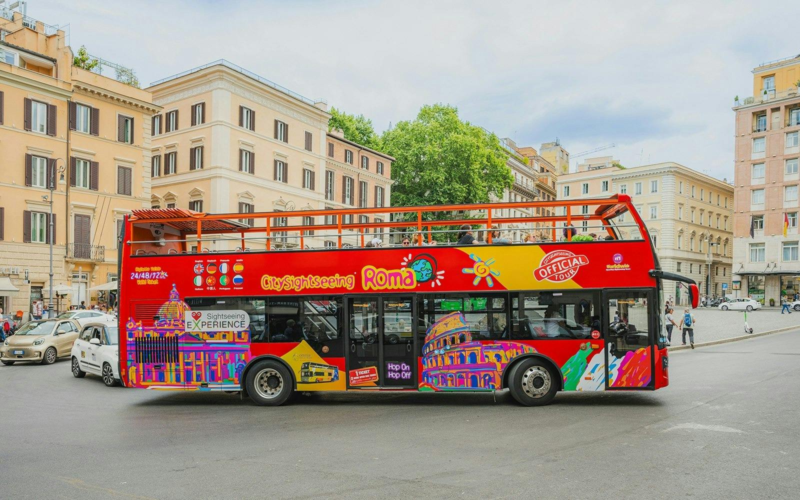 Colosseum Ticket & Rome Hop-on Hop-off Bus Tour 