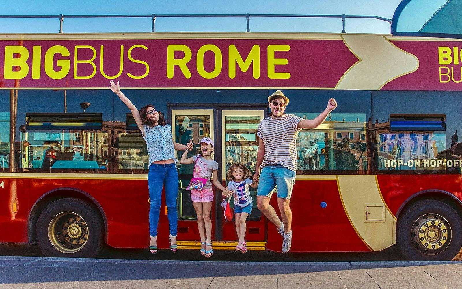 Big Bus Rome Hop-on Hop-off Bus Tour Discount