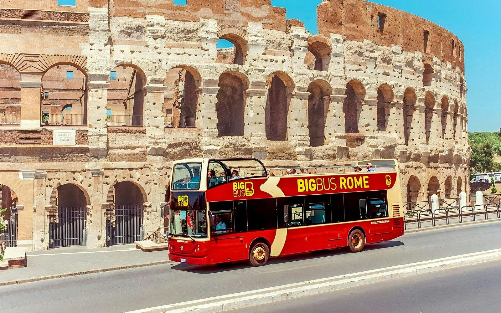 Big Bus Rome Hop-on Hop-off Bus Tour