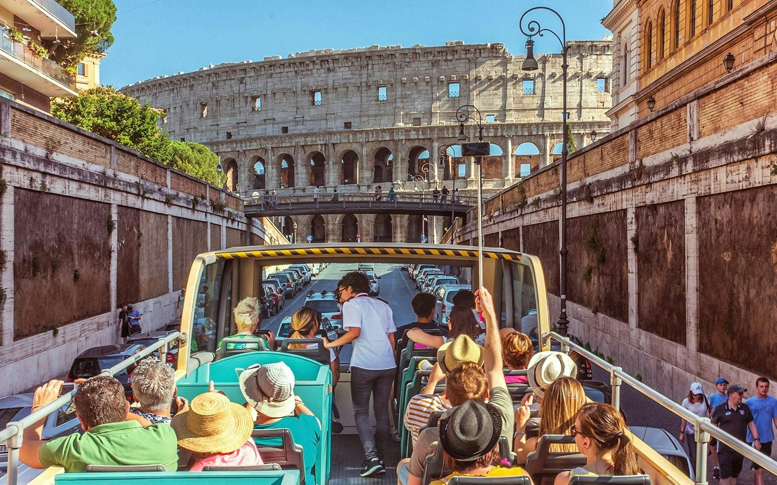 Big Bus Rome Hop-on Hop-off Bus Tour Ticket