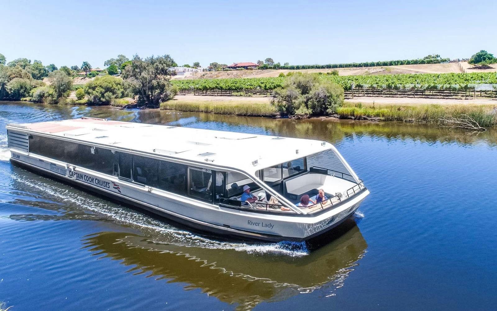 Captain Cook: Swan Valley Wine Cruise Thrillark
