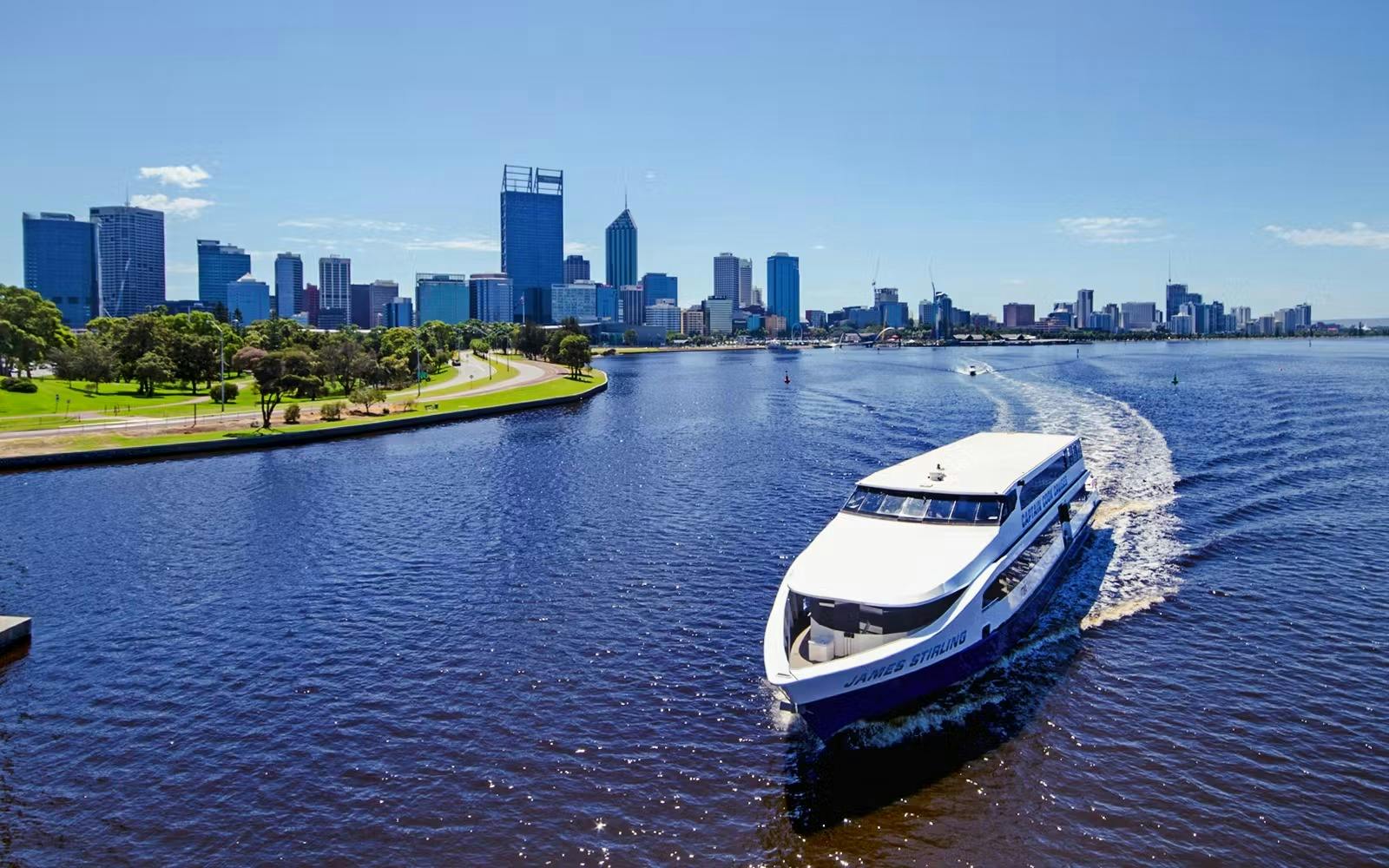 Captain Cook: Swan River Lunch Cruise Thrillark