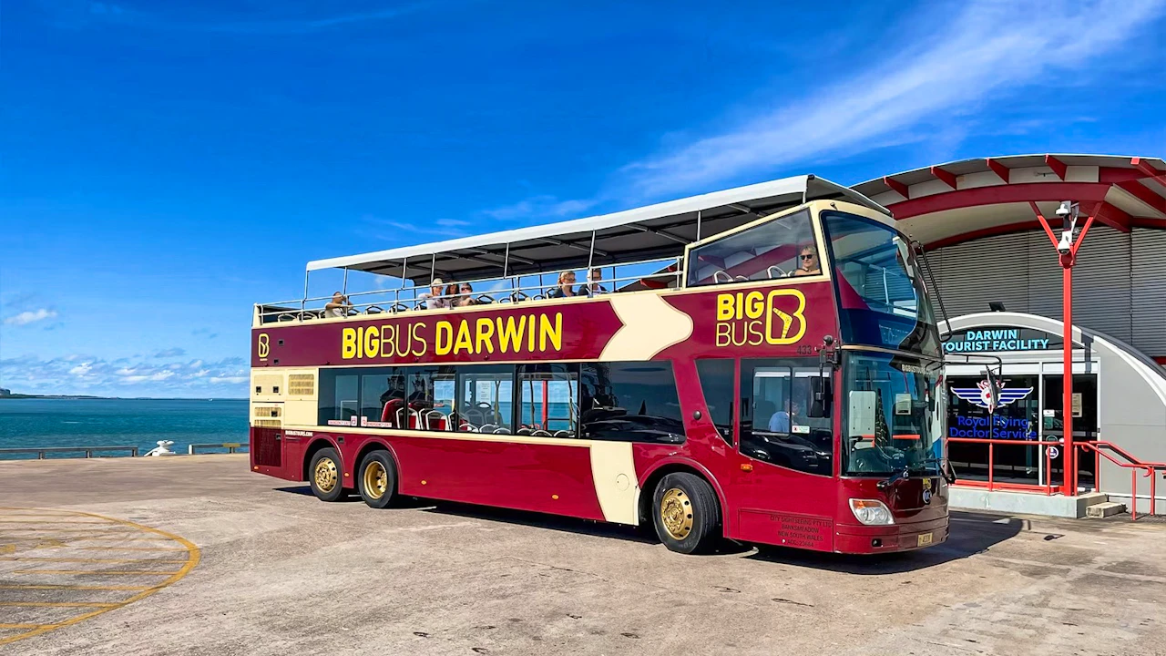 Big Bus Darwin Hop-on Hop-off Bus Tour Ticket