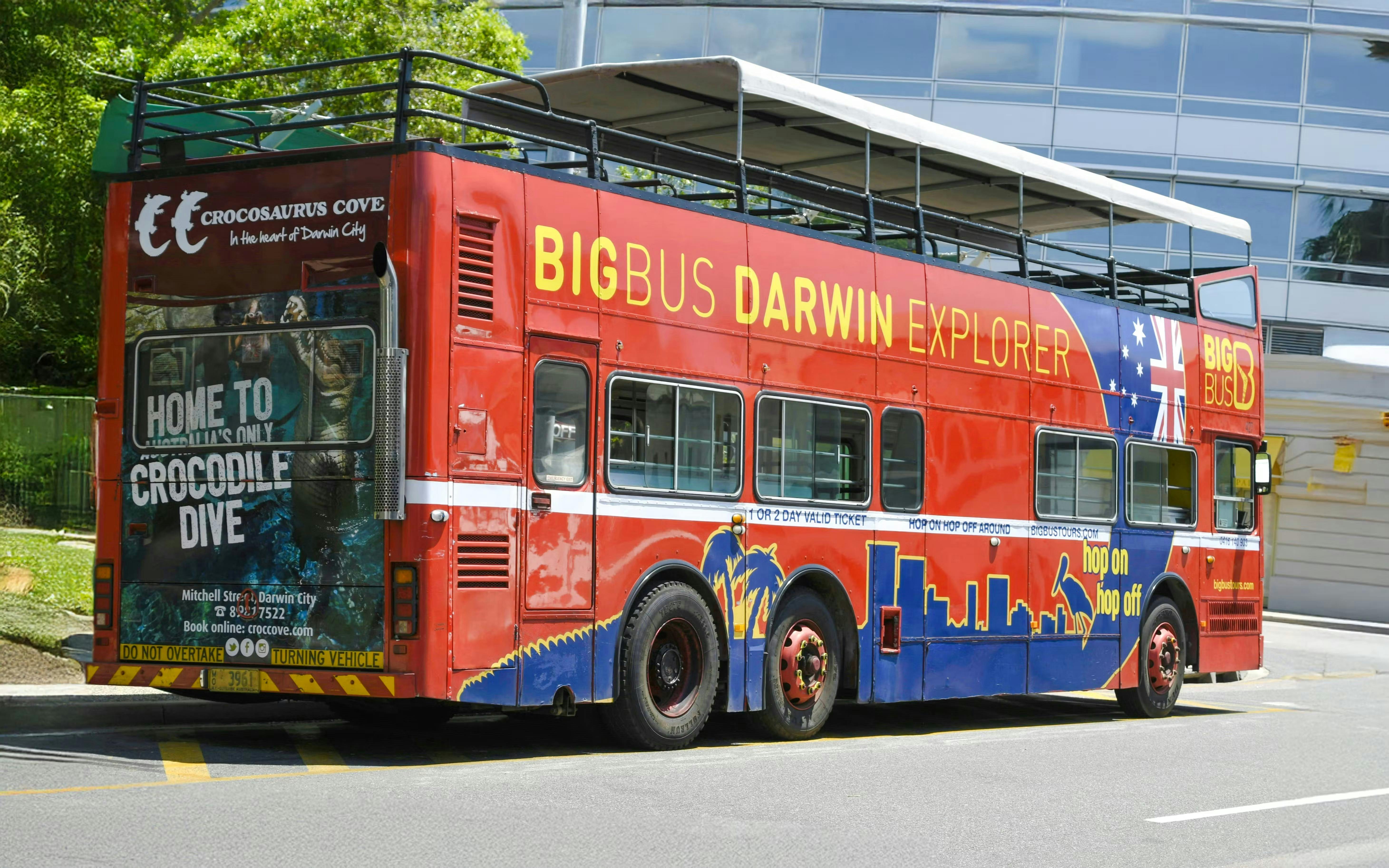 Big Bus Darwin Hop-on Hop-off Bus Tour Price