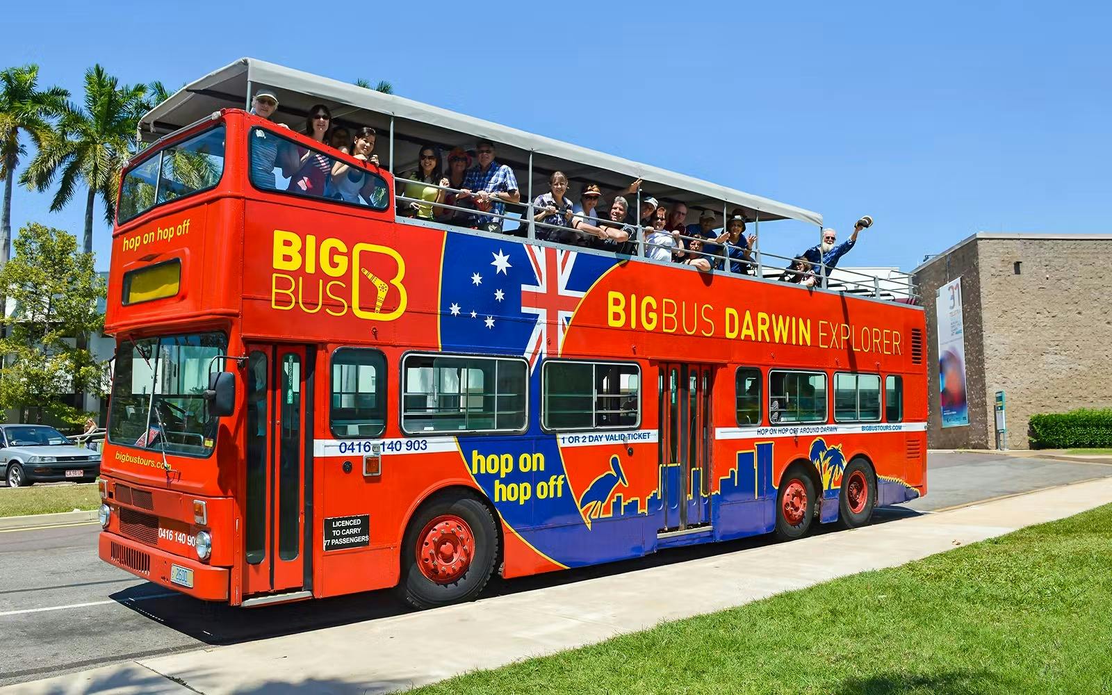 Big Bus Darwin Hop-on Hop-off Bus Tour