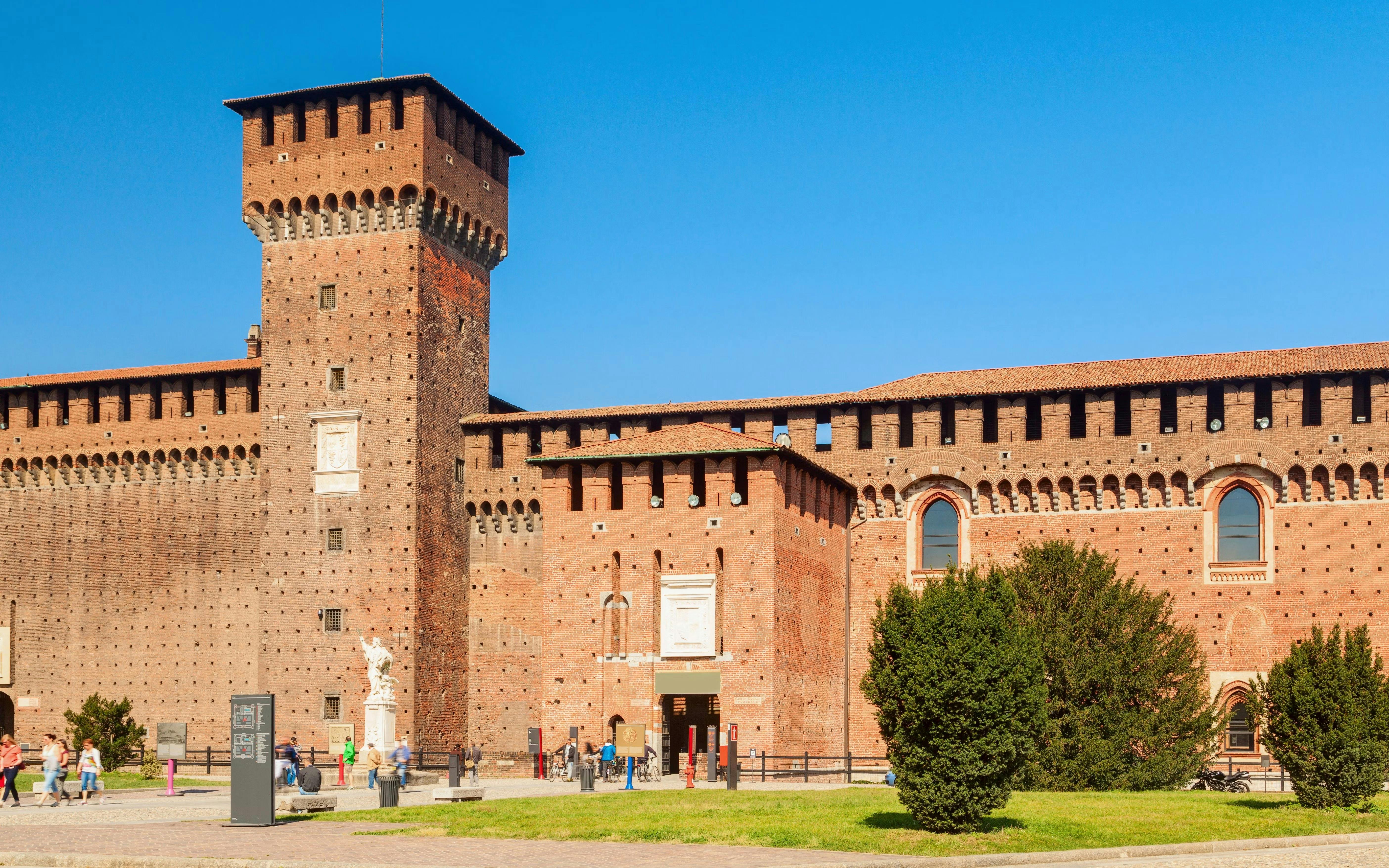 Sforza Castle Ticket with Audio Guide Ticket