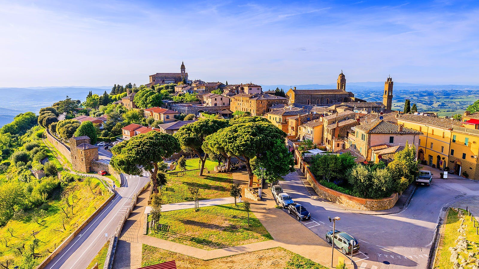 Medieval Tuscany Tour: Monteriggioni, Montalcino & Pienza 
