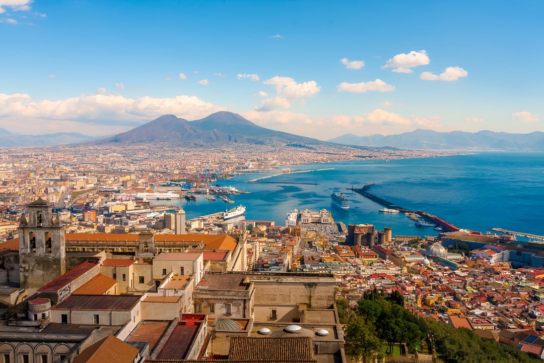Pompeii and Naples Tour from Rome