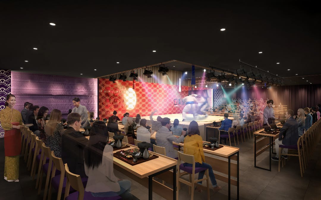 Sumo Live Restaurant Hirakuza Ginza Ticket Category