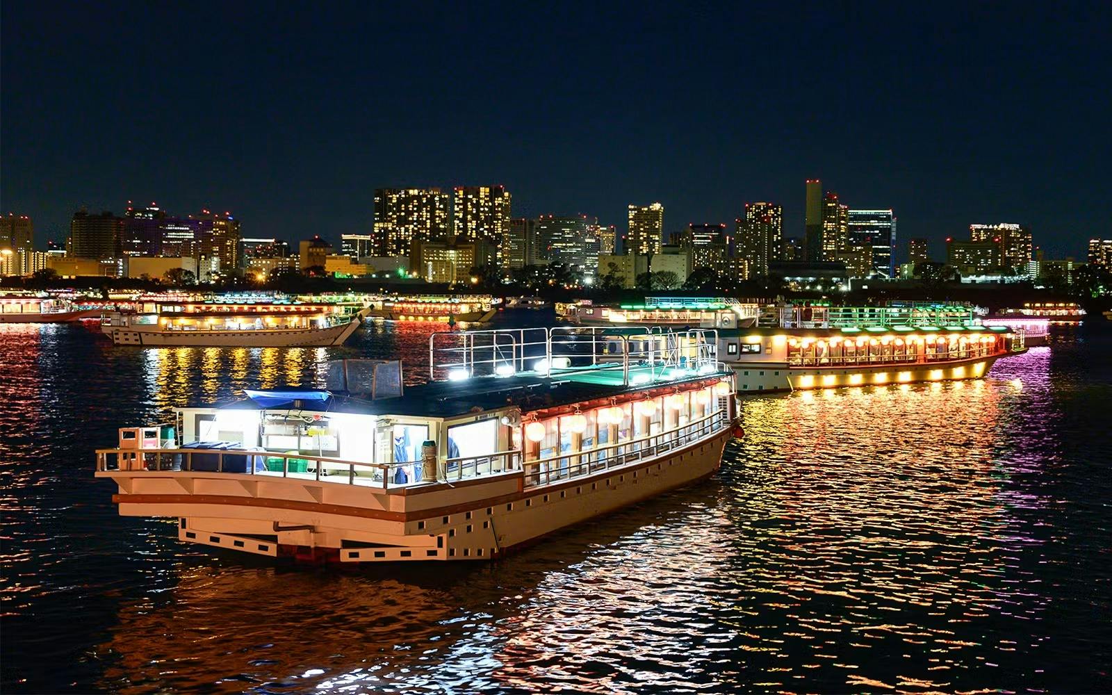 Tokyo Yakatabune Dinner Cruise Ticket Ticket