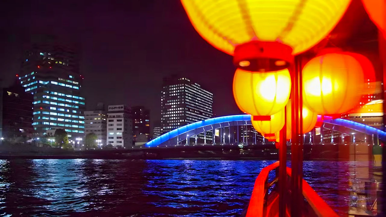 Tokyo Yakatabune Dinner Cruise Ticket