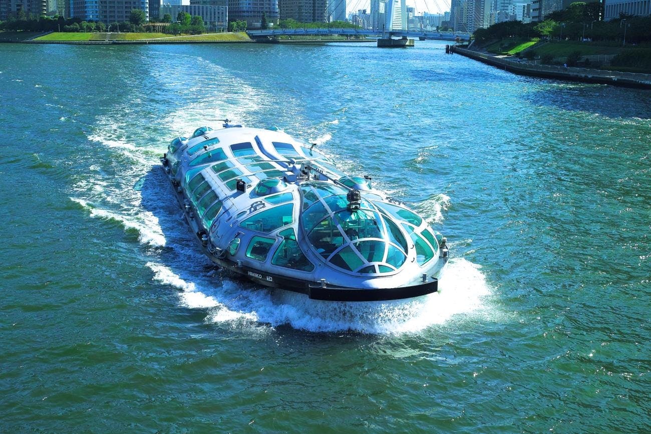 Tokyo Water Bus: Senso-ji to Odaiba Ticket
