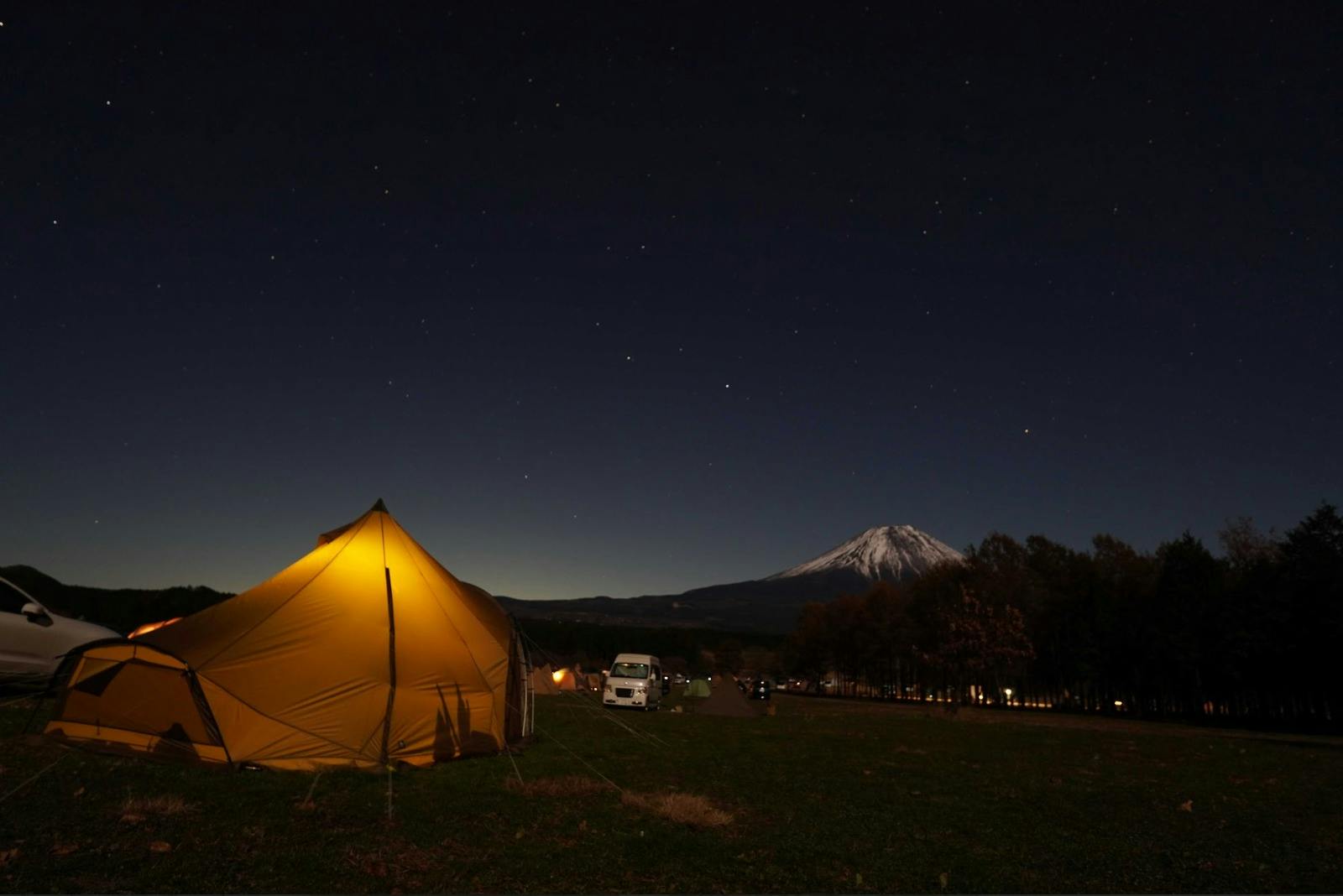 Guided Mt. Fuji Overnight Camping Ticket Category