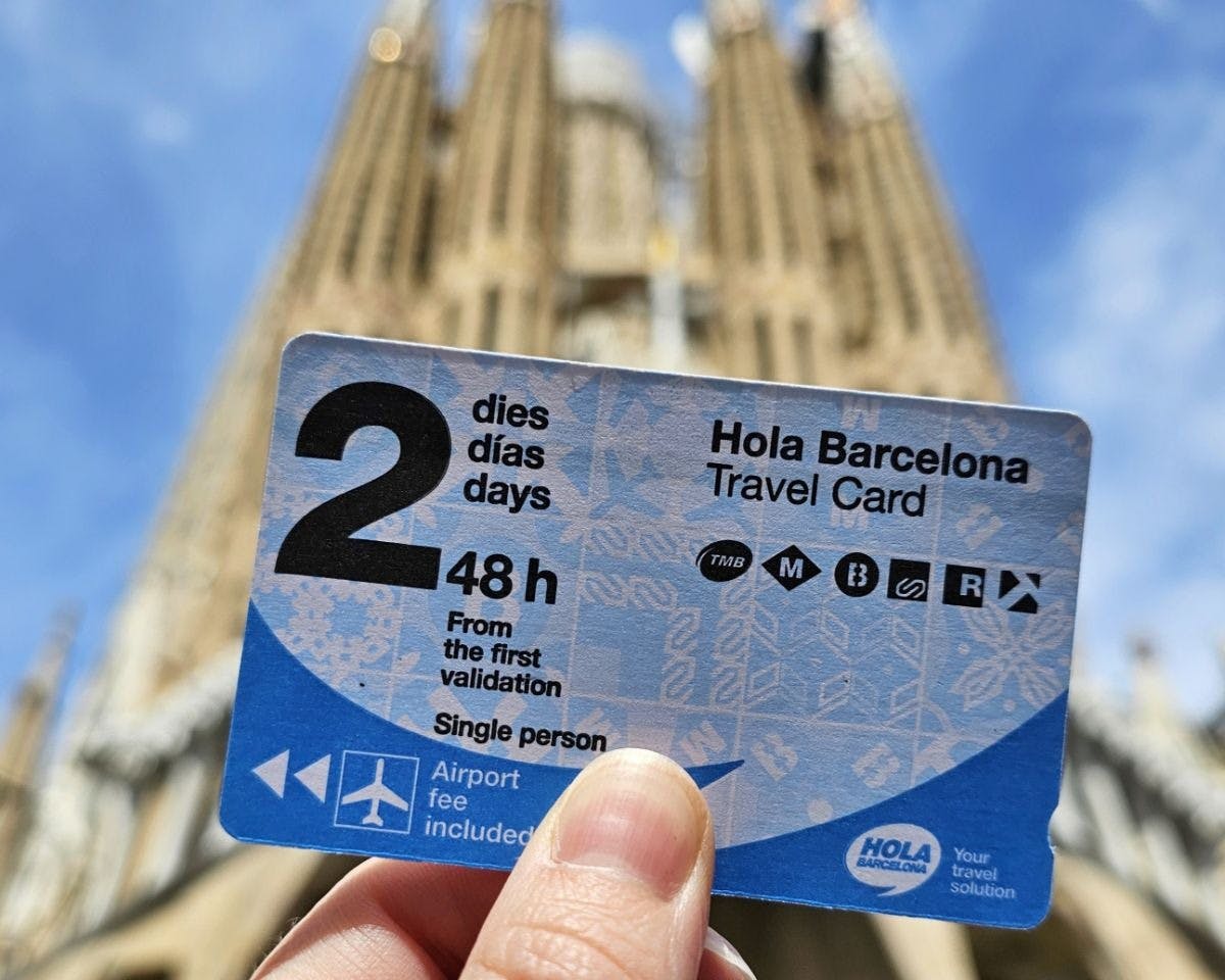 Hola Barcelona Public Transport Card Location