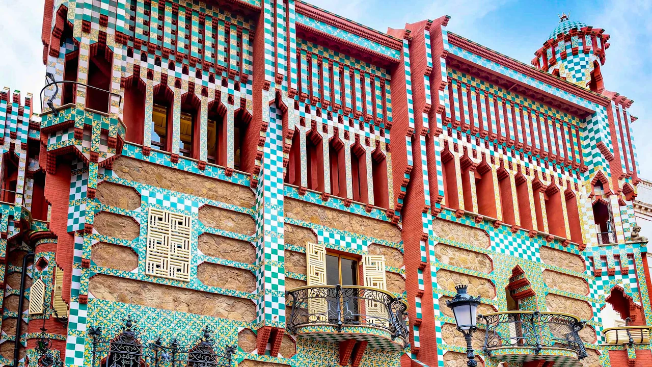 Casa Vicens Gaudi Houses Ticket Ticket